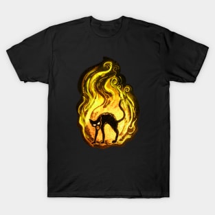 Cat Pyromaniac T-Shirt